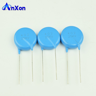 High Voltage Kondensator 25KV 4000PF 402 X-ray Generator Ceramic Capacitor supplier