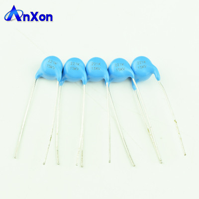 High Voltage Condenser 10KV 250PF 251 Lead Wire Ceramic Disc Capacitor supplier