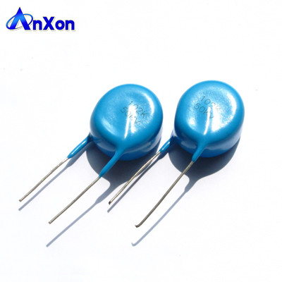 50KV 1000PF 102 Radial Lead Type High Voltage Ceramic Capacitor supplier