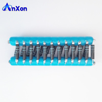 High voltage ceramic capacitor multiplier with blue resin coating supplier