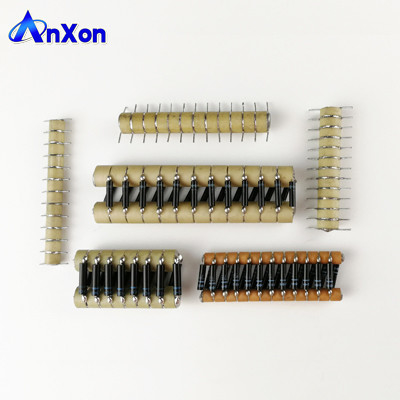 15KV 500PF 6 cells customized Capacitor stacks with diode array supplier