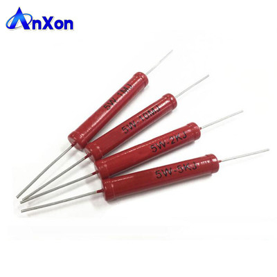 10W 50M ohm High Voltage Inductance Free Glazed Metal Linear Resistor supplier