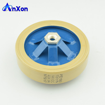 15KV 300PF 60KVA high power ceramic capacitor for Steel pipe machine supplier