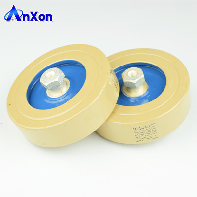 30KV 300PF 90KVA RF Higher frequency low Inductance ceramic capacitor supplier