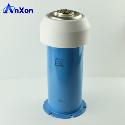 CCGS-0 12KV 5000PF 1275KVA External Cooling Watercooled RF Power Pot Capacitor supplier