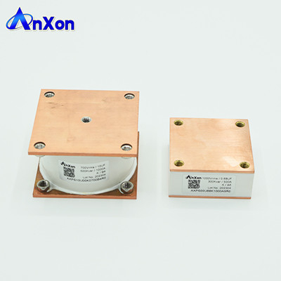 550V 27UF 1000A Conduction Cooled Capacitor For Induction Heating - Square AXPS27U00K0550B4R0 supplier