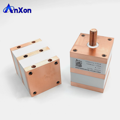 500V 33UF 1000A High Frequency Power Film Capacitor Water Conduction Cooled  AXPS33U00K0500B4R0 supplier