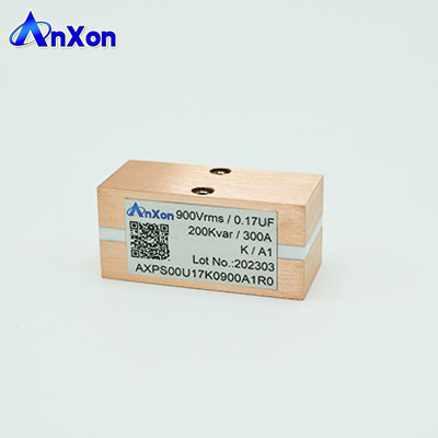 800V 0.33UF 300A Power Ratings 200Kvar Power Film Capacitors AXPS00U33K0800A1R0 supplier