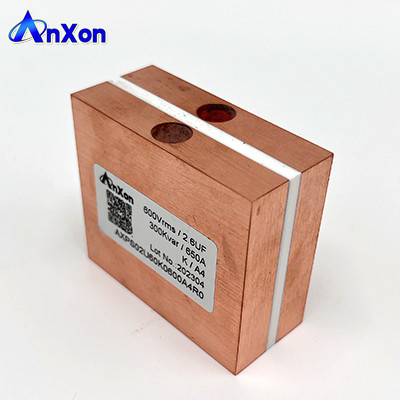 1000V 0.2UF 400A High-Frequency Film Capacitors For Ship Electronics AXPS00U20K1000A4R0 supplier