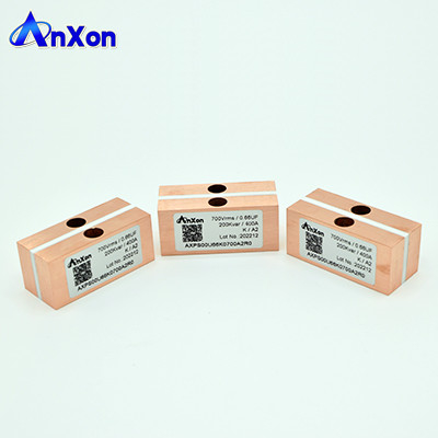 700V 0.66UF High-Frequency Film Capacitors For Military Industry AXPS00U66K0700A2R0 supplier