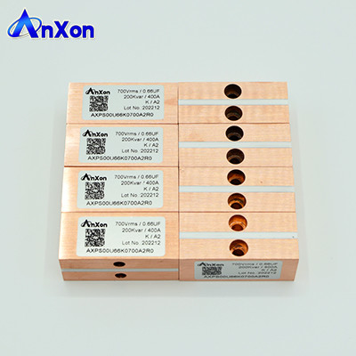 700V 0.66UF High-Frequency Film Capacitors For Military Industry AXPS00U66K0700A2R0 supplier
