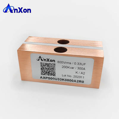 800V 0.33UF Resonance Capacitor Water Cooled Capacitor Induction Heater AXPS00U33K0800A2R0 supplier