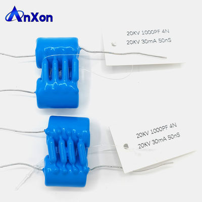 AnXon 20KV 1000PF 4 stages high voltage multiplier  assembly with 20KV 30mA 50nS diode supplier