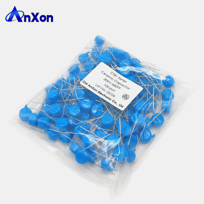 Safety Ceramic Disc Capacitor 30KV 680PF 681 Ceramic Safety Capacitor For Ac Decoupling Cross supplier