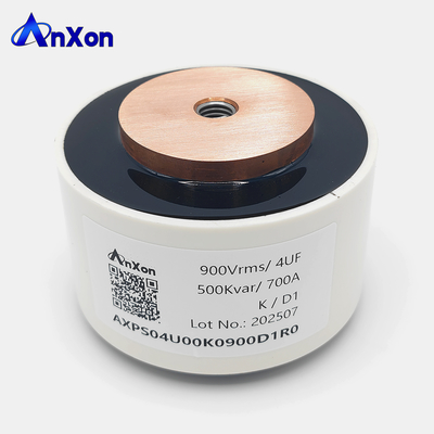 D1 900V 4UF 500kVAr Resonant Circuits High Power Self-Healing Capacitor supplier