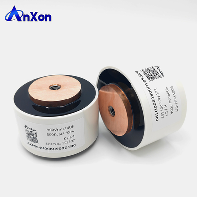 D1 900V 4UF 500kVAr Resonant Circuits High Power Self-Healing Capacitor supplier