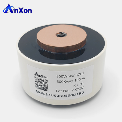 D1 500V 37UF 500kVar Resonance Capacitor Water Cooled Capacitor Induction Heater supplier