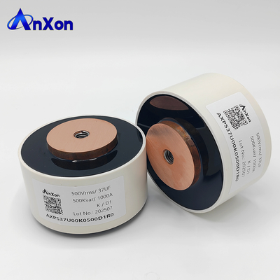 D1 500V 37UF 500kVar Resonance Capacitor Water Cooled Capacitor Induction Heater supplier