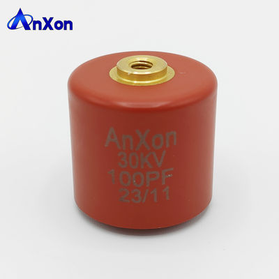 Screw Type Ceramic Capacitor CT8G 30KV 100PF DL AXCT8GC80101K3D1B supplier