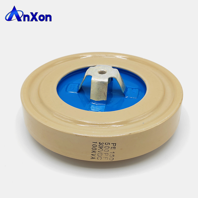 AnXon PE150 30KV 500PF 100KVA D150 High Voltage High Frequency RF Power Plate Capacitors